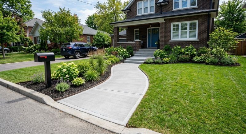 Cement Walkway Installation in Salt Lake City, UT