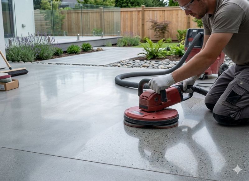 Driveway Concrete Polishing in Louisville, KY